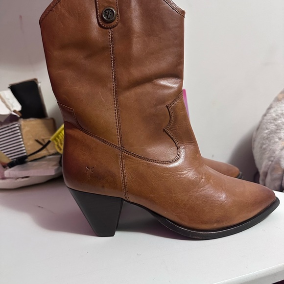 Frye June Western Boot Sz 9 - Picture 3 of 9